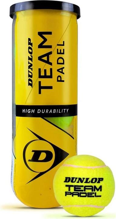 Dunlop Team Padel Tennisbälle (3er Pack)