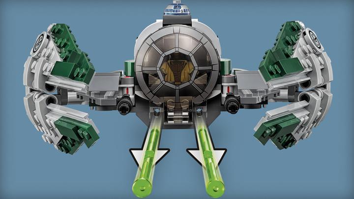 Actual product image LEGO Yoda's Jedi Starfighter (75168, LEGO Star Wars)