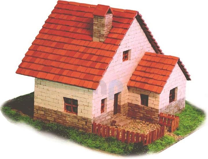 Image du produit Block Cuit. Kit maquette 3D en céramique - Petit Chalet (26 x 14 x 22 cm)