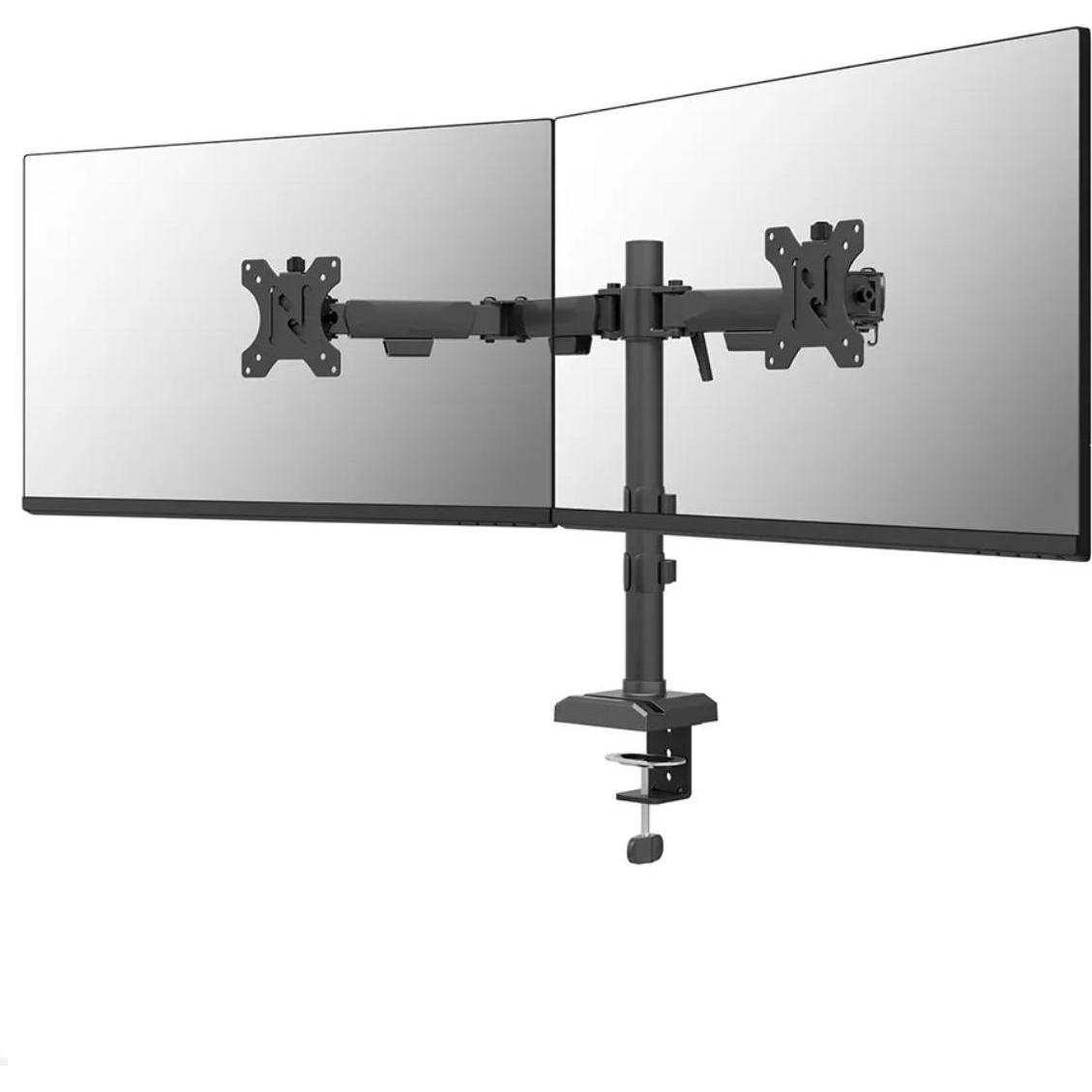Neomounts Dis Public Mount DS60-600BL2 Black (Tisch, 32"), Monitor Halterung, Schwarz
