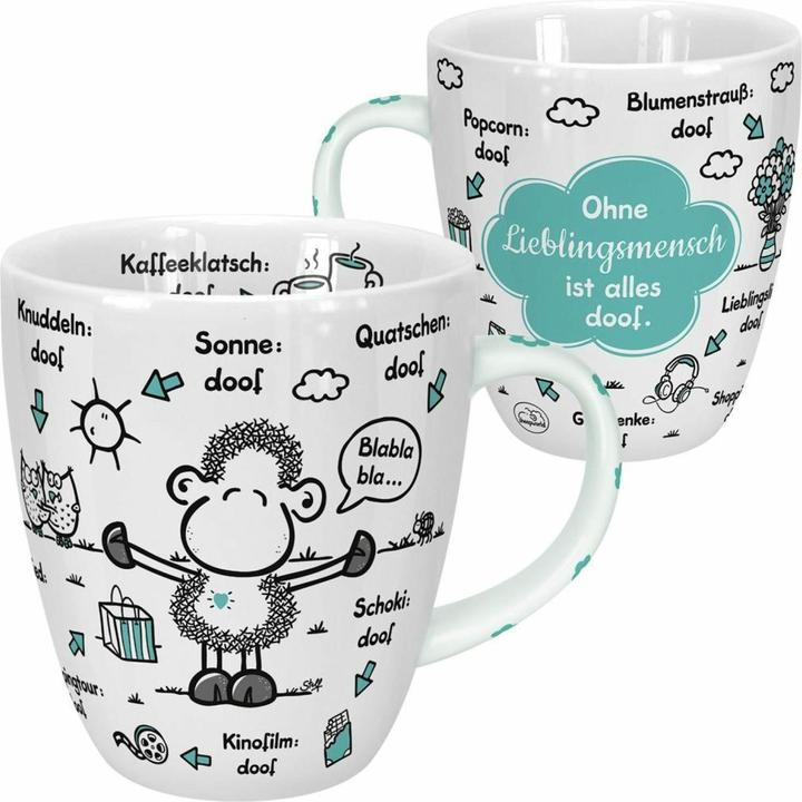 Image du produit Sheepworld Tasse Sans personne préférée, tout est d (450 ml, 1 x)