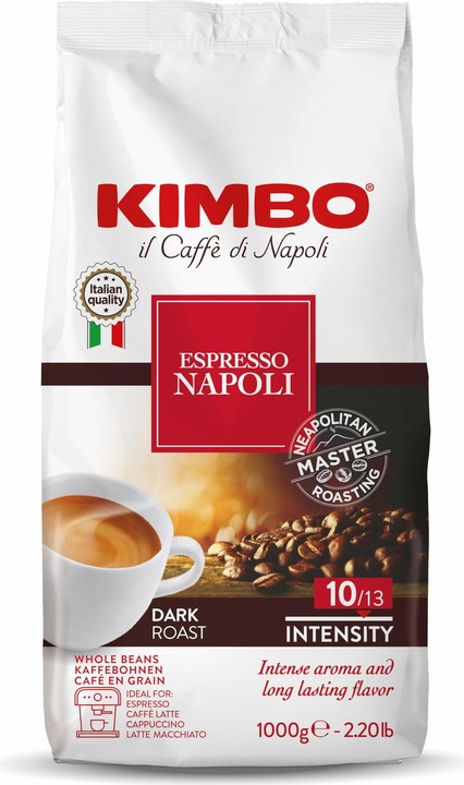 Kimbo Napoletano (1000 g, Dark roast)