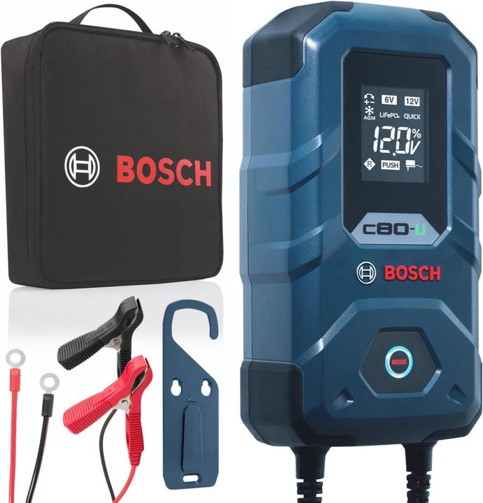Bosch Automotive Caricabatterie C80-Li (12V)
