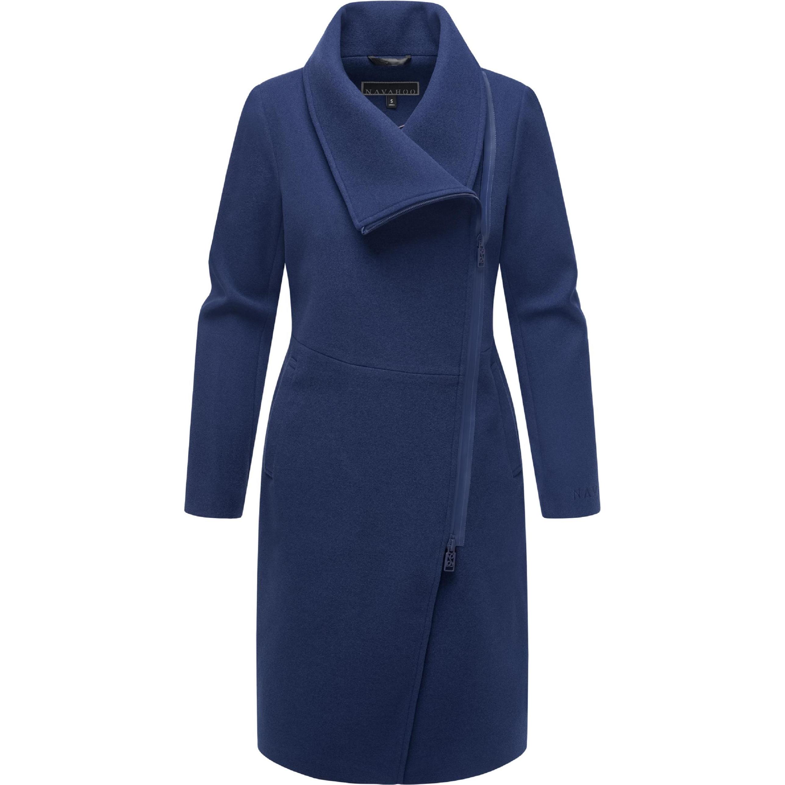 Navahoo, Damen, Jacke, Samtrose 14 (3XL), Blau, 3XL