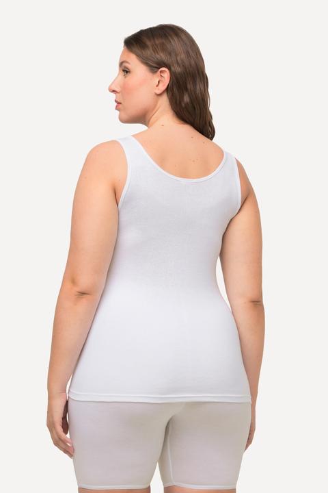 Image du produit Ulla Popken Débardeur/maillot de corps en jersey de coton, décolleté en V (54)