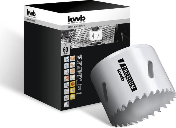 Produktbild kwb Hss Bimetall Lochsäge 60Mm (60 mm)