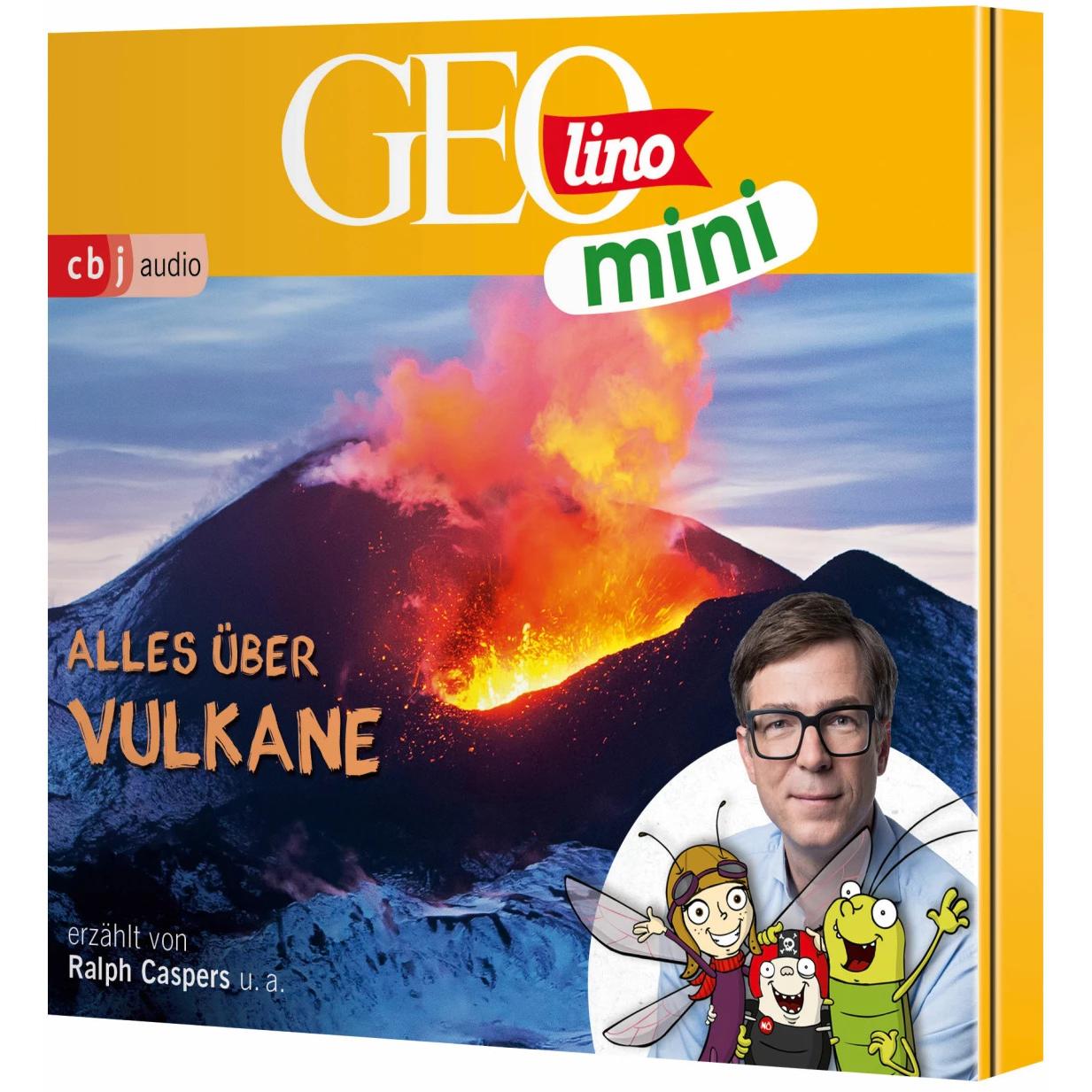 Thumbnail - GEOLINO MINI: Alles über Vulkane, Hörbücher von Jana Ronte-Versch, Roland Griem, Heiko Kammerhoff, Oliver Versch, Eva Da...