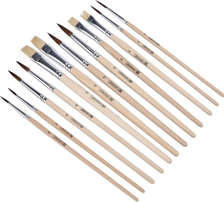 Produktbild Brunnen Schulpinselset sortiert (12 mm)