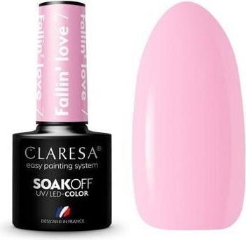 Produktbild Claresa 7 Fallin Love UV Nagellack 5ml (Rosa, UV-Gel Lack)