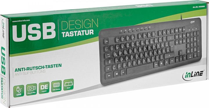 Image du produit InLine Clavier design (Allemagne, Filaire)