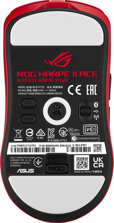 Produktbild ASUS ROG Harpe II Ace (Kabelgebunden, Kabellos)