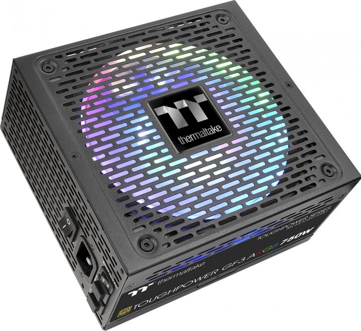 Actual product image Thermaltake ToughPower GF3 ARGB 750W EU Gold Power Supply ATX 3.0 80+ Gold PCIe 5.0 (750 W)