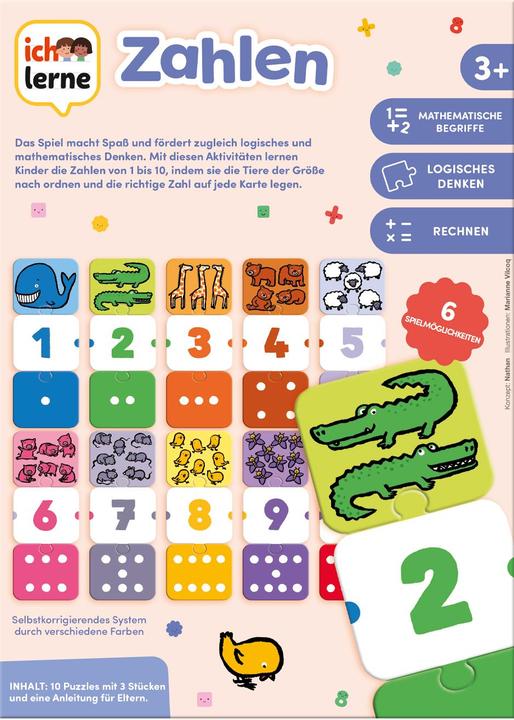 Image du produit Jumbo J'apprends les chiffres (Allemand, 2 - 5 Années)