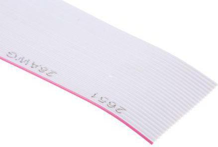 Actual product image RS PRO Ribbon cable, 25-core, 1.27 mm pitch Not terminated 31.8 mm