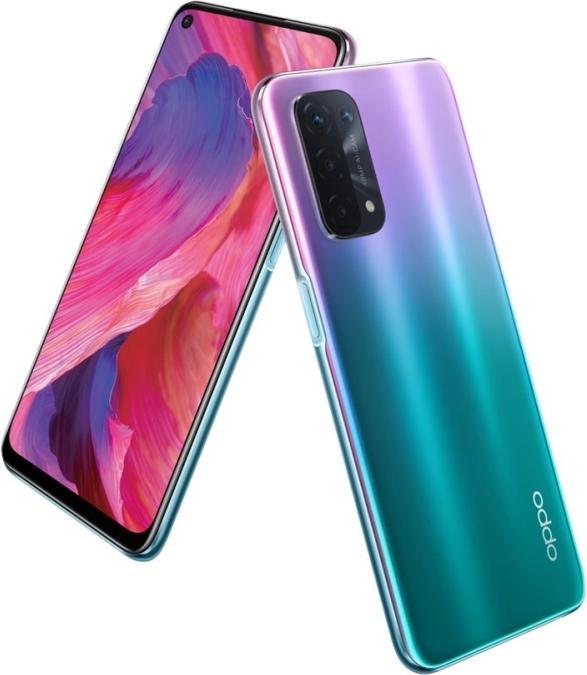 Actual product image OPPO A54 (64 GB, Fantastic Purple, 6.50", Dual SIM, 5G)
