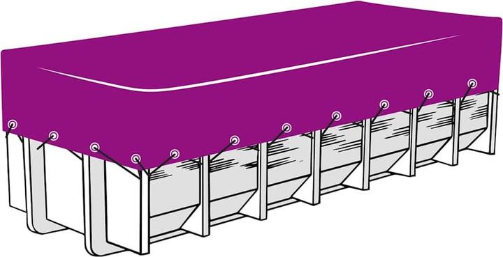 Produktbild Diverse Hardware Containernetz HDPE 4 x 9 m Schwarz