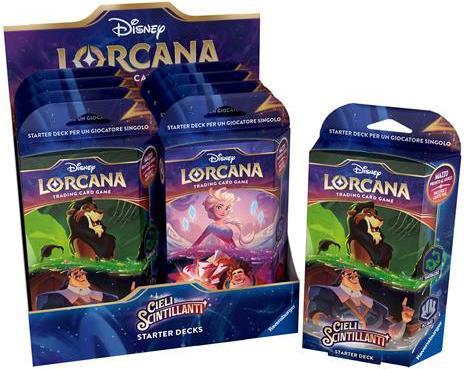 GED Lorcana Box Starter Decks: Cieli Scintillanti ITA (Box Set & Collection)