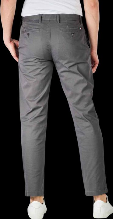 Produktbild Tommy Hilfiger Pima Cotton Denton Chino Straight Fit Dark As (W30/L30)