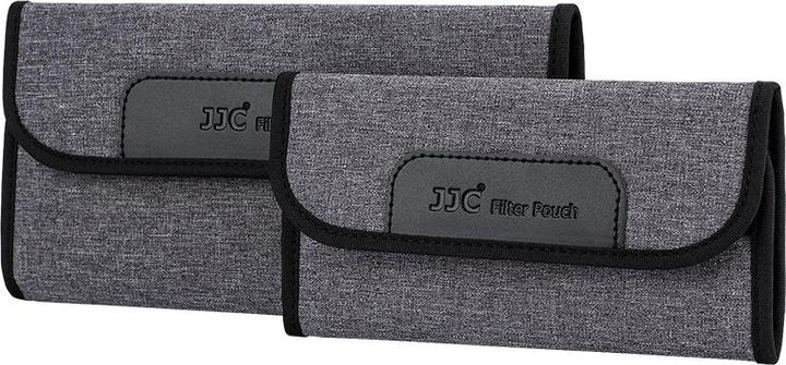 Produktbild JJC FP K4L Grey Filter Pouch holds 4 filters up to 82mm (82 mm, ND- / Graufilter)