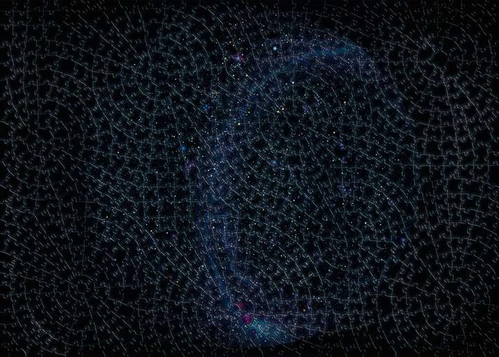 Actual product image Ravensburger Krypt Universe Glow (881 pieces)