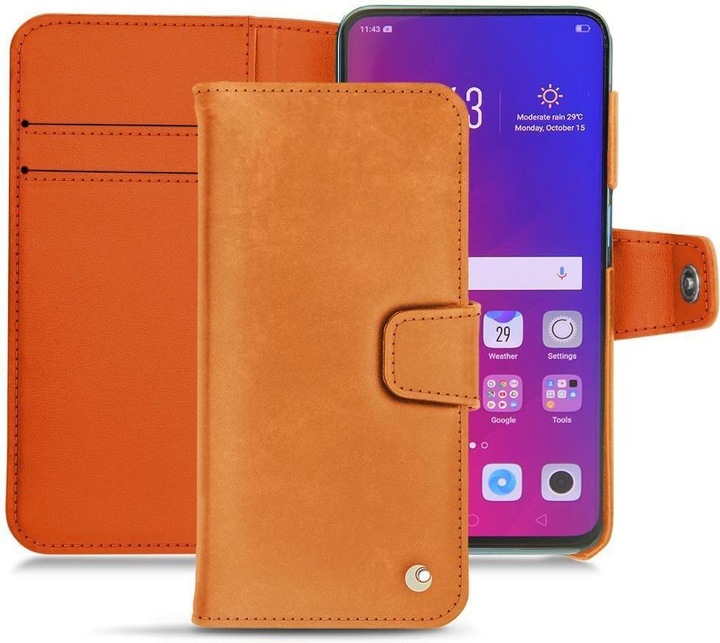 Produktbild Noreve Lederschutzhülle Wallet (Oppo Find X)