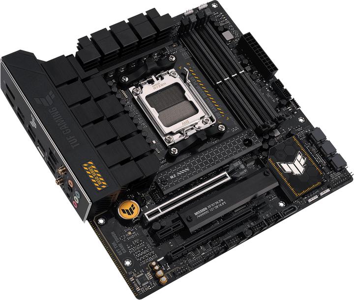 Produktbild ASUS TUF GAMING B650M-PLUS WIFI (AM5, AMD B650M, mATX)
