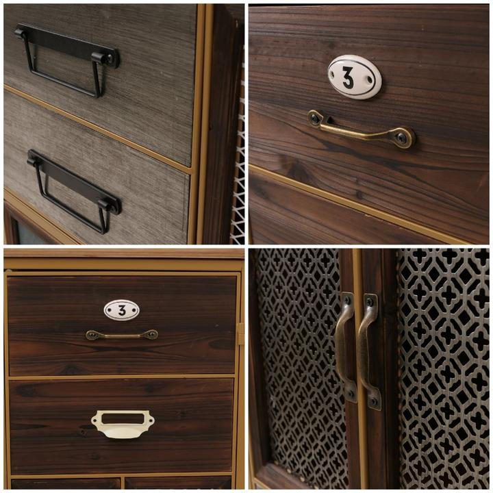 Produktbild JOHN316 Apothekerkommode (73 x 35 x 136 cm)