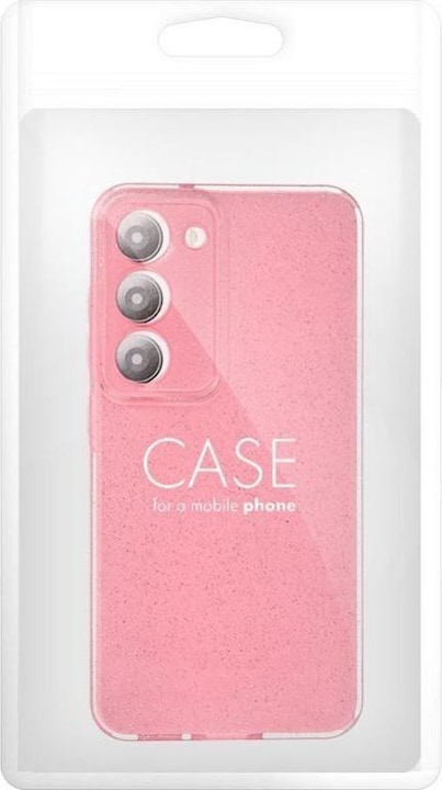 Produktbild OEM Back panel cover CLEAR CASE 2 mm BLINK for SAMSUNG A25 5G pink (Samsung Galaxy A25 5G)