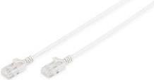 Actual product image Digitus Slim CAT 6 U/UTP patch cord, LSZH (U/UTP, CAT6, 10 m)
