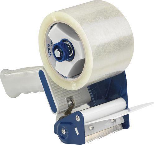 Image du produit Raja Dérouleur de ruban adhésif DECO75 Bleu Acier, plastique