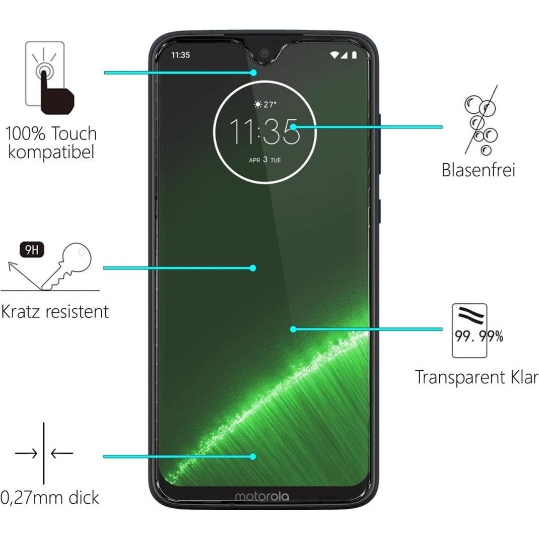 Thumbnail - Screenguard Motorola Moto G7 Plus Panzerglas Schutzfolie Case Friendly Design (Motorola Moto G7 Plus), Smartphone Schutz...