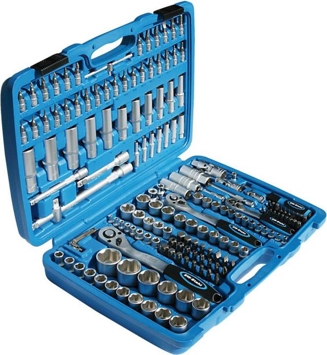 Produktbild SW-Stahl Steckschlüsselsatz 1/4, 3/8, 1/2 (12 mm, 14 mm, 22 mm, 32 mm, 5 mm)
