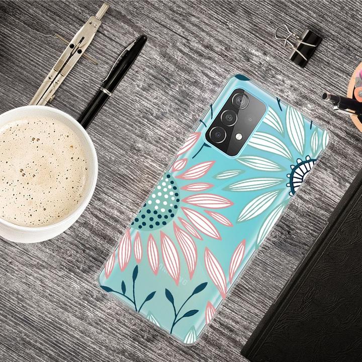 Produktbild König Design Hülle Handy Schutz für Samsung Galaxy A52 4G 5G A52s Case Cover Etui Transparent (Samsung Galaxy A52, Samsung Galaxy A52s 5G)