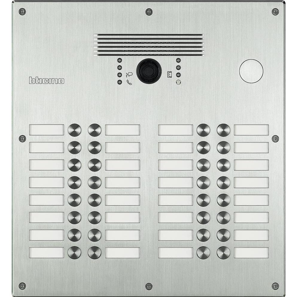 Legrand, Klingel + Türsprechanlage, Video-Türstation LINEA300 mit 32 Ruftasten