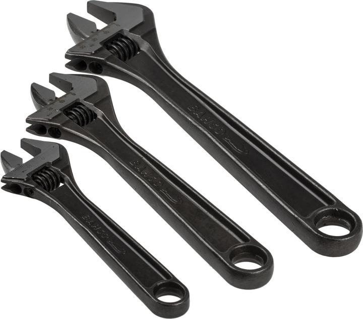 Produktbild Bahco Satz Rollgabelschlüssel der 80er-Serie mit Zentralmutter, Standard - 3-teilig (20 mm, 27 mm, 31 mm)