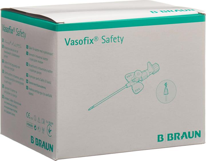 Produktbild B.Braun SAFETY IV-Kanüle 20G 1.1x33mm rosa, 50 Stück