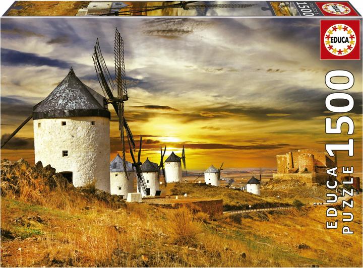 Produktbild Educa Windmühlen, Consuegra 1500 Teile Puzzle (1500 Teile)
