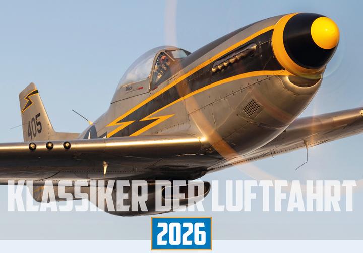 Produktbild Klassiker der Luftfahrt Kalender 2026 (Harter Einband, Deutsch)