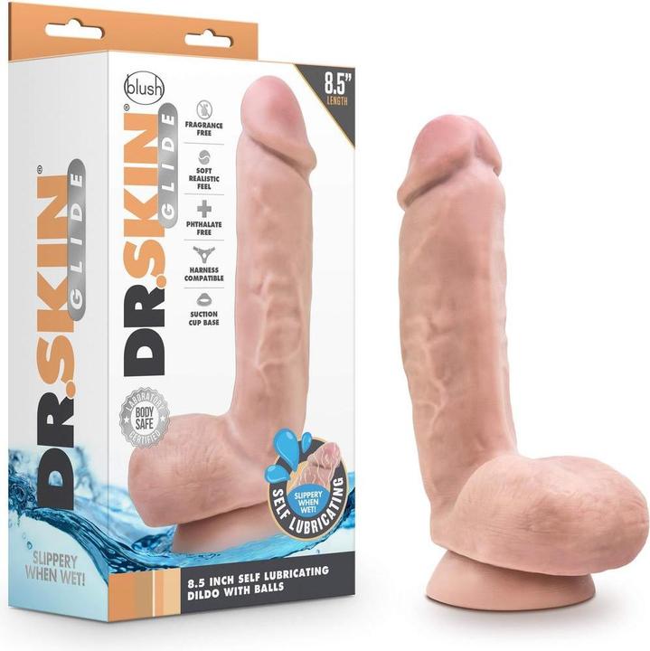 Image du produit Blush Dr. Skin 8.5inch Gode Autolubrifiant
