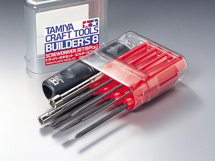 Actual product image Tamiya Screwdriver set "Builder