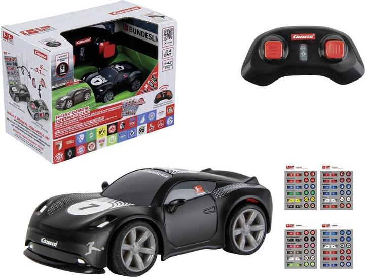 Actual product image Carrera 2,4GHz Mini RC black - Bundesliga
