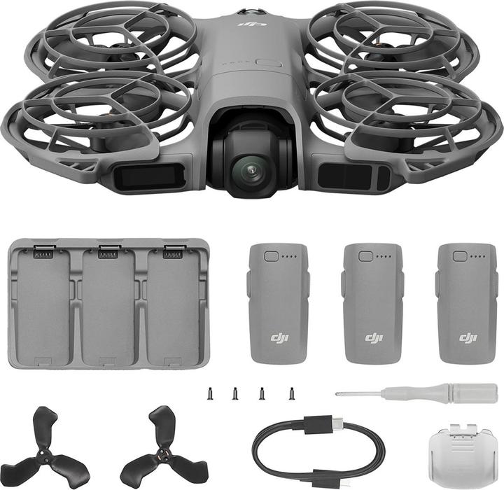 Immagine prodotto DJI Neo 2 Fly More Combo (solo drone) (19 min, 151 g, 12 Mpx)