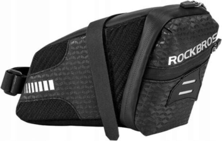 Productafbeelding Rockbros C29-BK waterdichte fietstas voor onder het zadel - zwart (1.50 l, Zadeltas)