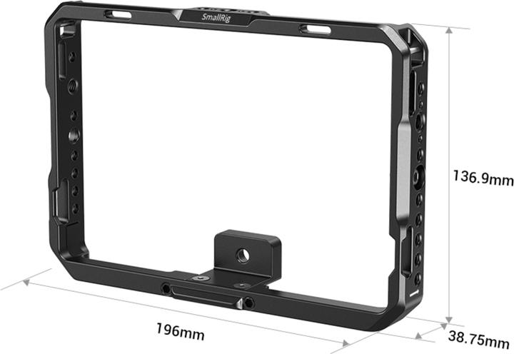 Actual product image SmallRig Cage with Sun Hood for SmallHD 702 Touch Monitor CMS2684 (Cage)