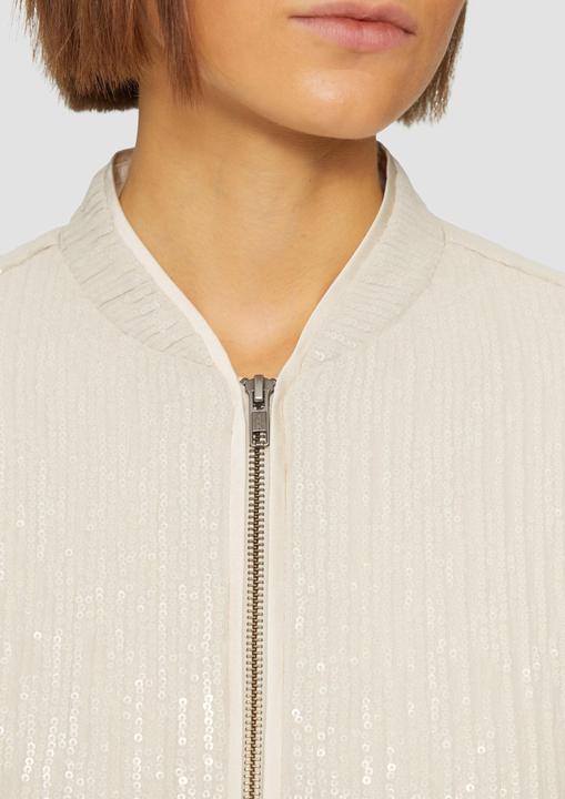 Immagine prodotto S.Oliver Indoor-Blazer Blouson mit Pailletten (48)