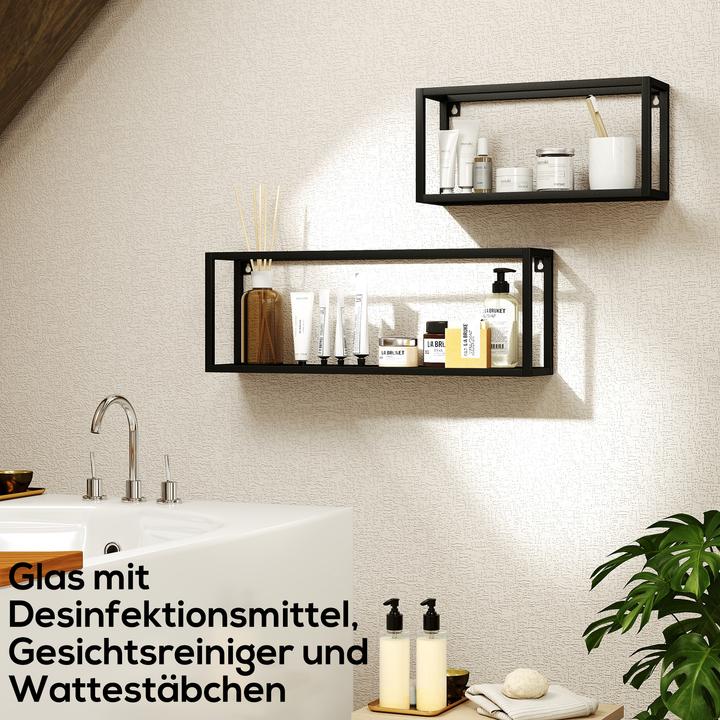Produktbild Homcom Standregal Stahl Schwarz