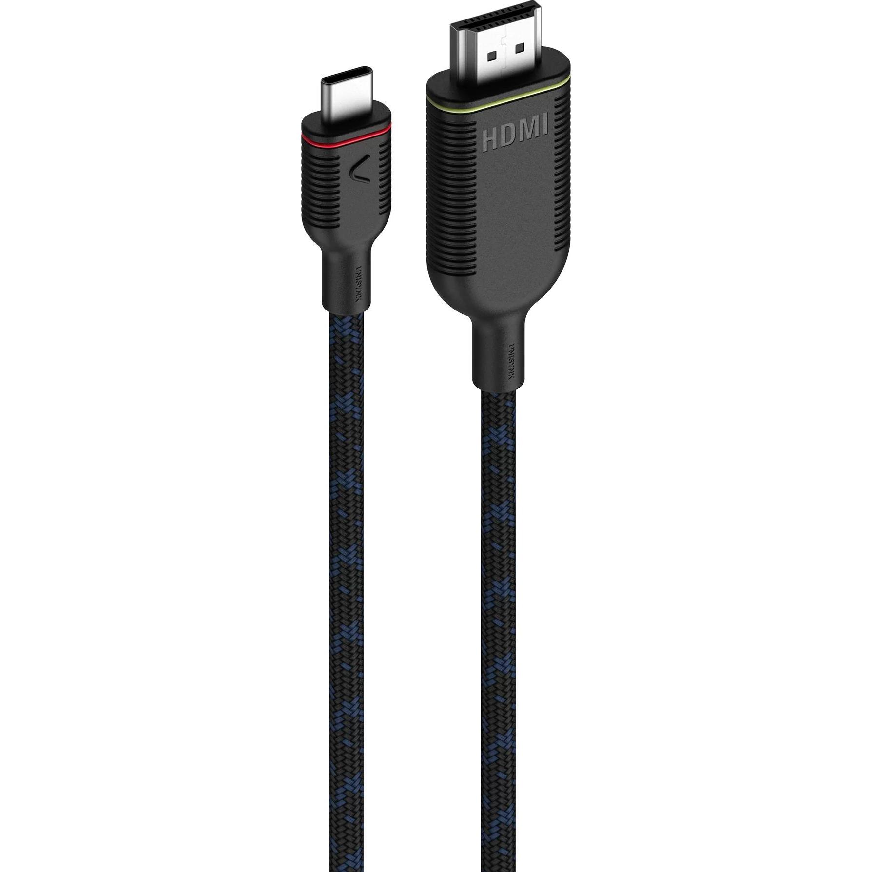 Unisynk USB-C to HDMI 4K 60Hz 3m Black (3 m, USB), Video Kabel