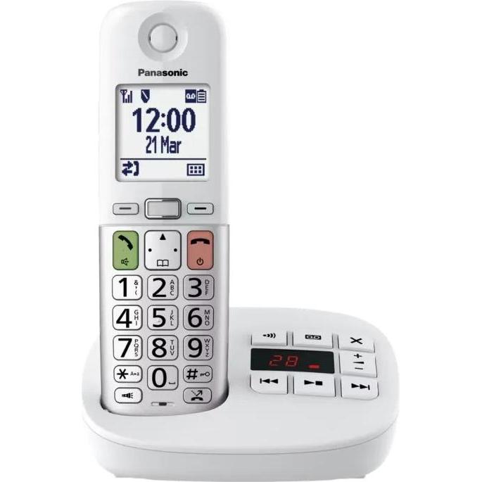 Panasonic DECT KX-TGU430EXW Mono Zilver, Telefon, Silber
