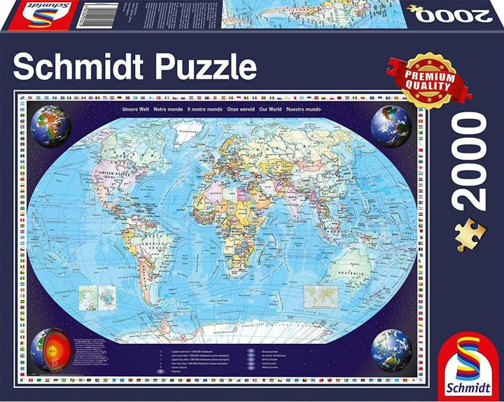 Schmidt Spiele Unsere Welt (2000 Teile)