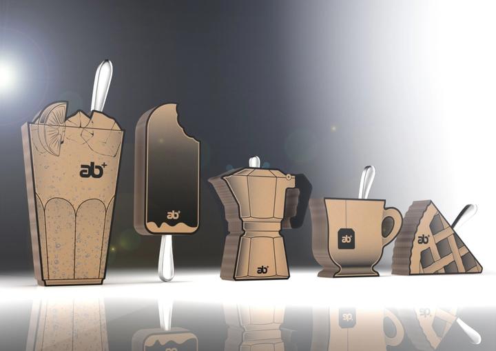 Image du produit Abert Set de 6 fourchettes à gâteau POP (6 pcs)